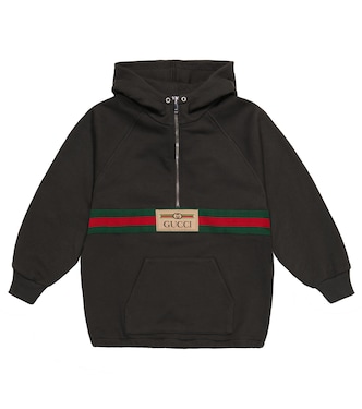 Felpa in cotone con cappuccio | Gucci Kids