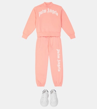 Pantalones de chándal algodón con logo | Palm Angels Kids