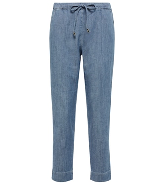 Leisure pantalones de algodón y lino | Max Mara