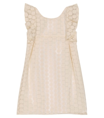 Floral cotton-blend organza dress | Tartine et Chocolat