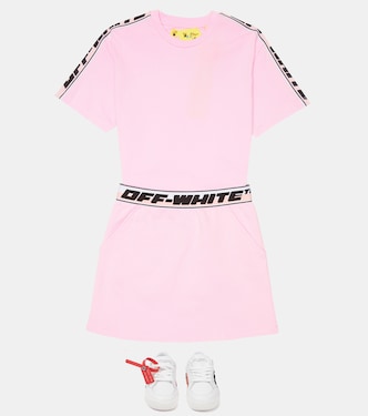 Gonna in jersey di cotone | Off-White Kids