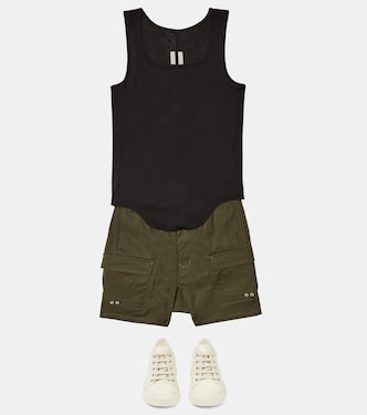 Tank top in jersey di cotone | Rick Owens Kids