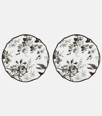 Herbarium set of 2 dessert plates | Gucci