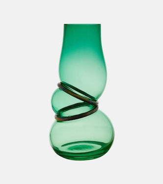 Double Ring glass vase | Vanessa Mitrani