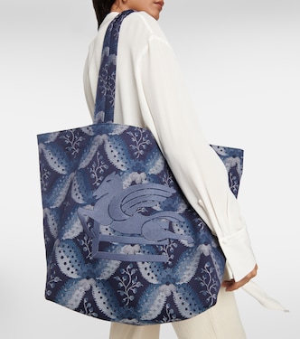 Shopper Soft Trotter Medium in jacquard | Etro