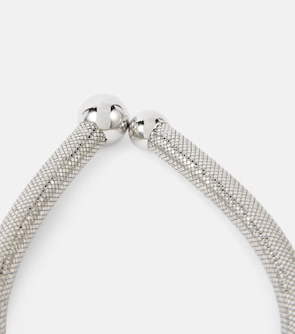 Collana Pixel in cotta di maglia | Rabanne