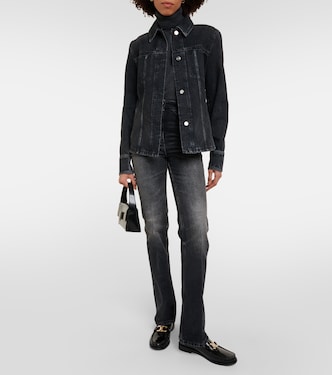 Jeans flared de tiro alto | Ferragamo