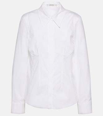 Poplin Power cotton-blend shirt | Dorothee Schumacher
