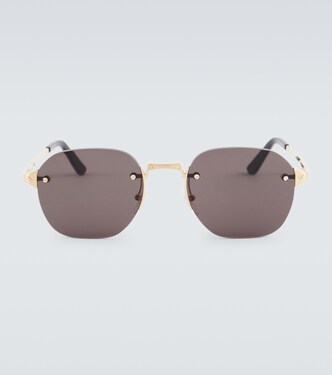 Runde Sonnenbrille Santos de Cartier | Cartier Eyewear Collection
