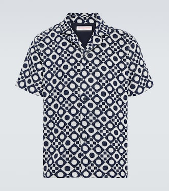 Camicia Howell in spugna di cotone | Orlebar Brown