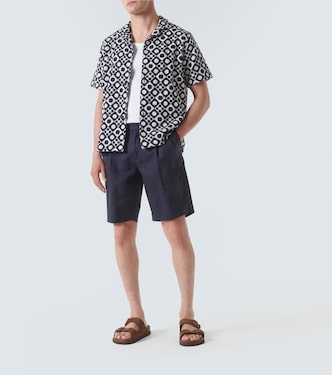 Camicia Howell in spugna di cotone | Orlebar Brown