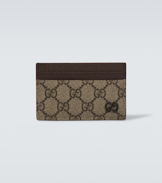 محفظة للبطاقات من الكانفاس GG | Gucci