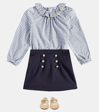 Gonna Gianina in cotone | Bonpoint