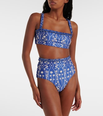 Slip bikini Nopal a vita alta | Agua by Agua Bendita