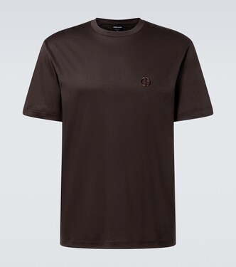 T-Shirt aus Baumwoll-Jersey | Giorgio Armani