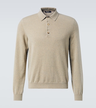 Arona cashmere polo sweater | Loro Piana