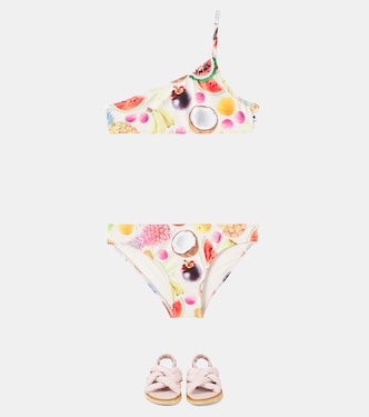 Naja printed one-shoulder bikini | Molo