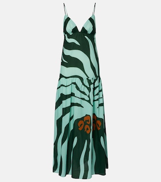 Zea Palm cotton poplin maxi dress | Johanna Ortiz