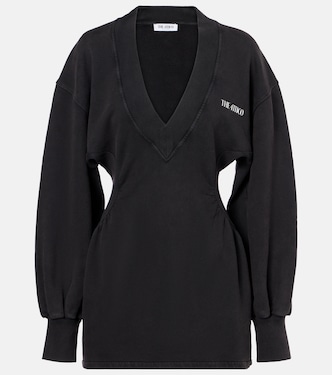 Cotton fleece sweatshirt dress | The Attico