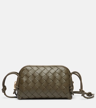 Concert leather crossbody bag | Bottega Veneta