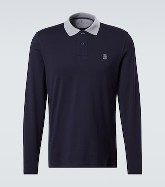 Polopullover aus Baumwolle | Brunello Cucinelli