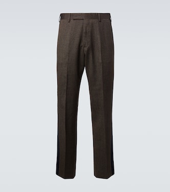 Alto pinstripe wool-blend slim pants | Wales Bonner