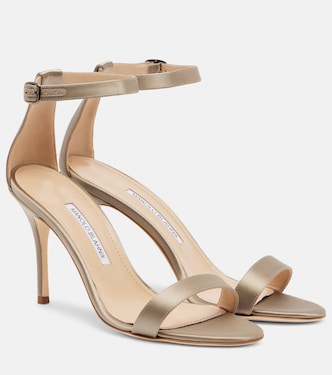 Sandales Chaos en satin  | Manolo Blahnik