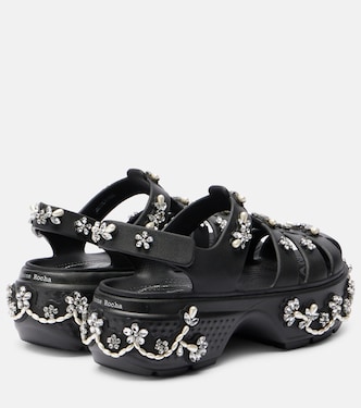 x Crocs Stomp Fisherman platform sandals | Simone Rocha