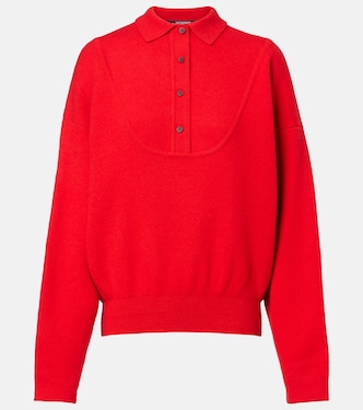 Balloon wool and cashmere polo sweater | Jacquemus