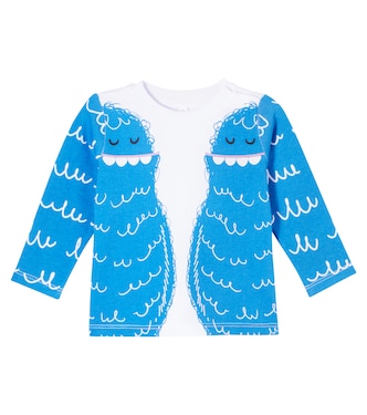 Baby printed cotton jersey sweatshirt | Stella McCartney Kids