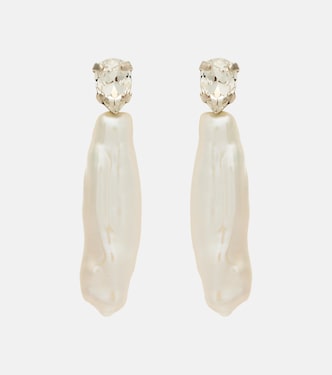 Pendientes con perlas de agua dulce y cristales | Simone Rocha