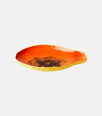 Servierplatte Tropical Fruits Papaya | Bordallo Pinheiro