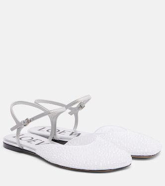 Ballerinas Toy aus Leder mit Kristallen | Loewe