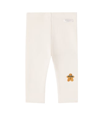 Baby Yosi embroidered cotton-blend leggings | Donsje