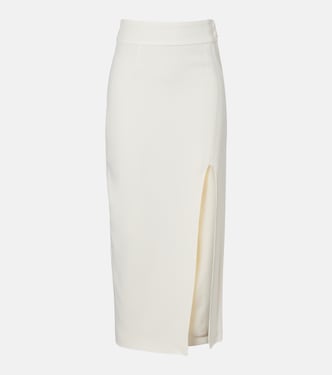 Twill midi skirt | Victoria Beckham