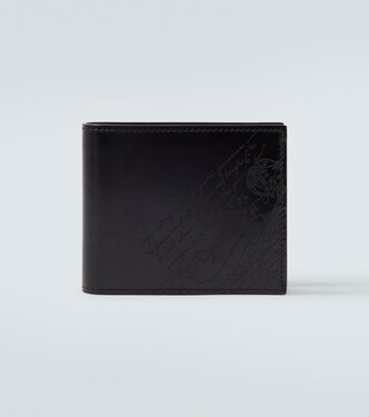 Makore Scritto leather bifold wallet | Berluti