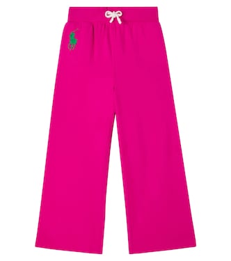 Cotton-blend fleece sweatpants | Polo Ralph Lauren Kids