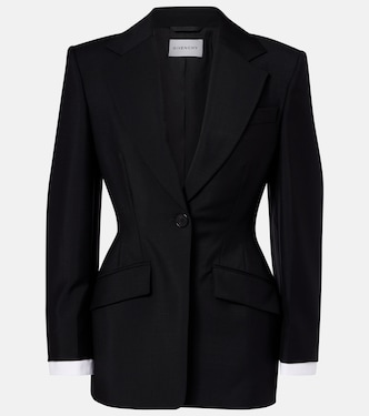 Wool and mohair blazer | Givenchy