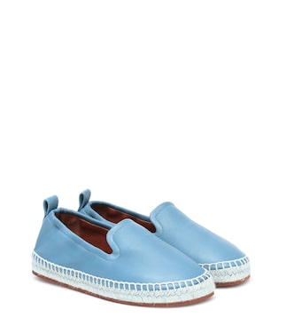 Espadrilles Agata aus Leder | Loro Piana Kids