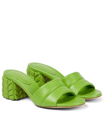 Pantoletten Florea 60 aus Leder | Gianvito Rossi