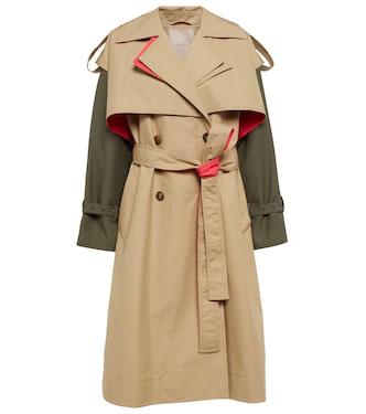 Trenchcoat Azuma aus Baumwolle | Roksanda