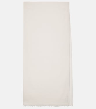 Cashmere and silk scarf | Brunello Cucinelli