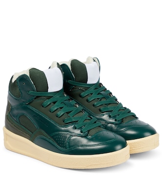Leather sneakers | Jil Sander