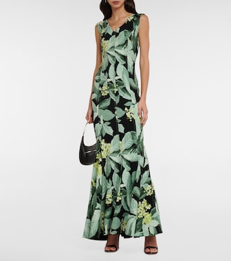 Vestido de fiesta Grace estampado | Norma Kamali