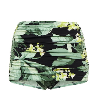 Bill printed bikini bottoms | Norma Kamali
