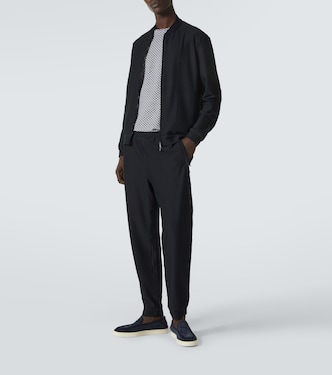 Mocassini Galleria 3 in suede | Giorgio Armani