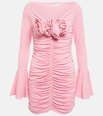 Ruched jersey minidress | Magda Butrym