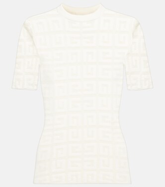 Top 4G aus Jacquard-Strick | Givenchy