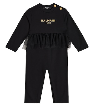 Baby - Tutina con logo | Balmain Kids