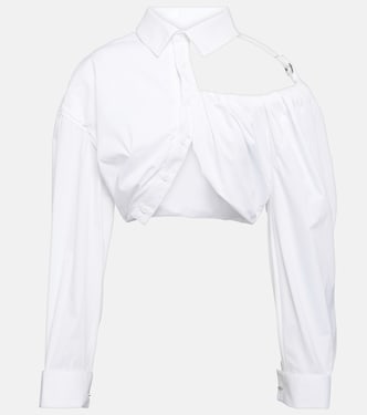 La Chemise Galliga cropped shirt | Jacquemus